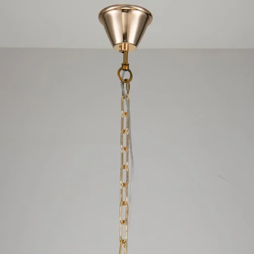 Люстра подвесная Medea 2696-9P Favourite прозрачная на 9 ламп, основание золотое в стиле современный  фото 2